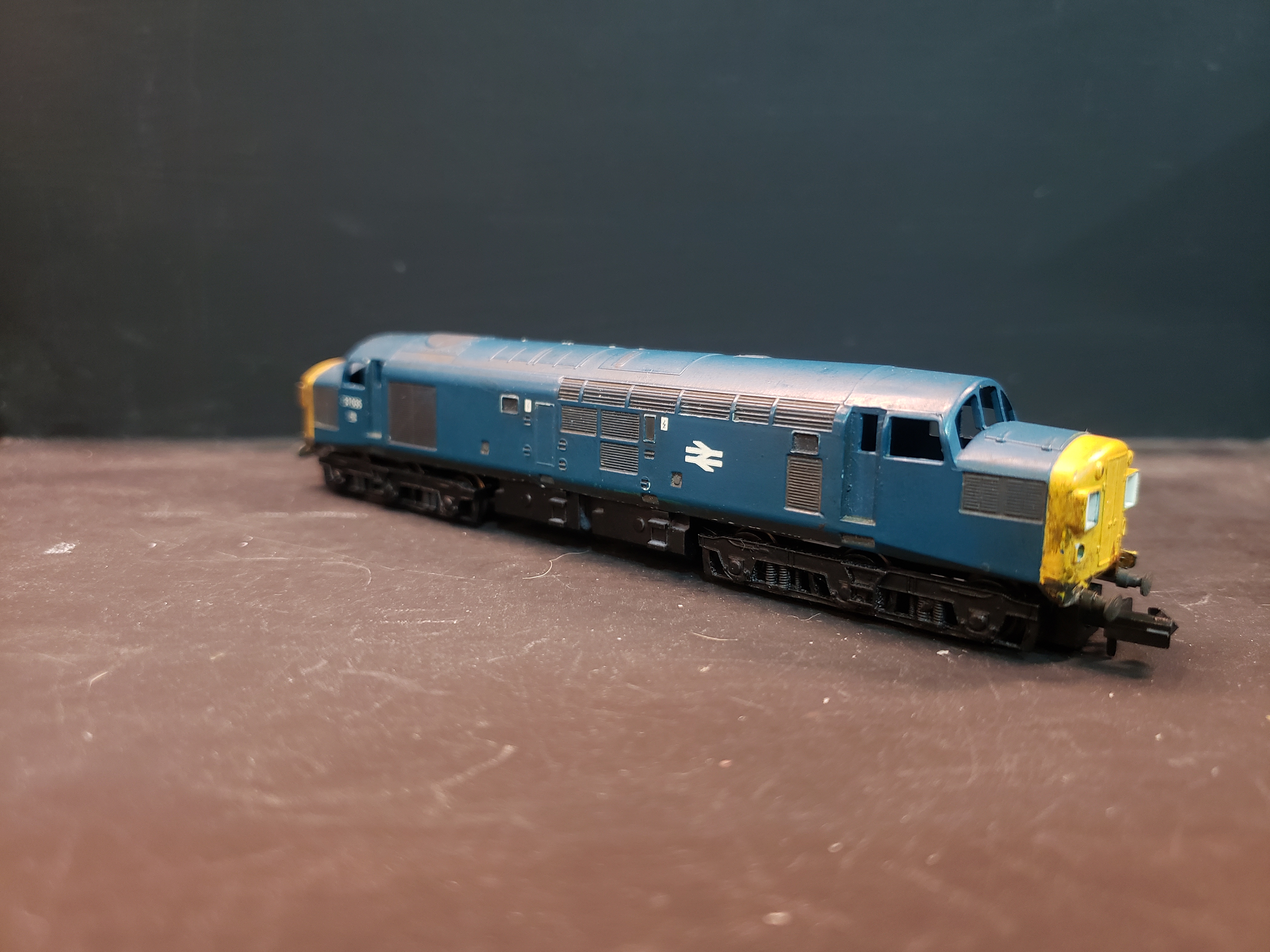 Graham Farish (Poole Era) Class 37 chassis with Graham Farish (Poole) Class 37 body. © Bees Hill Models Graham Farish (Poole Era) Class 37 chassis with Graham Farish (Poole) Class 37 body. © Bees Hill Models